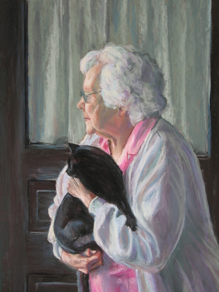 Arrangement in Pink and Black: the Artist's Mother